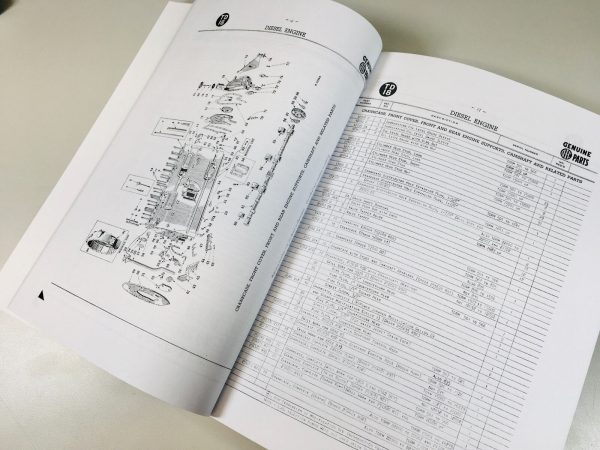 International Td18 Crawler Chassis Engine Service Parts Manual Catalog Set - Image 11