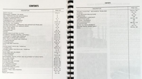 International 815 Combine Chassis Service Parts Manual Set Repair 0-8000 D414 - Image 2