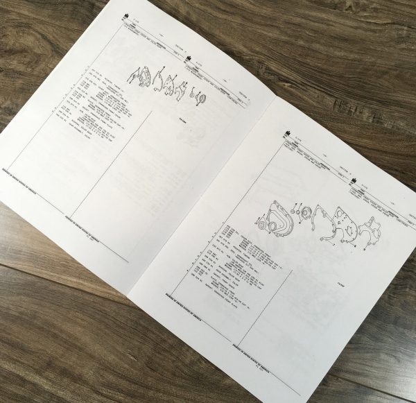 International C175 Gas Engine Service Parts Manual Set For 454 464 2400A Tractor - Image 11
