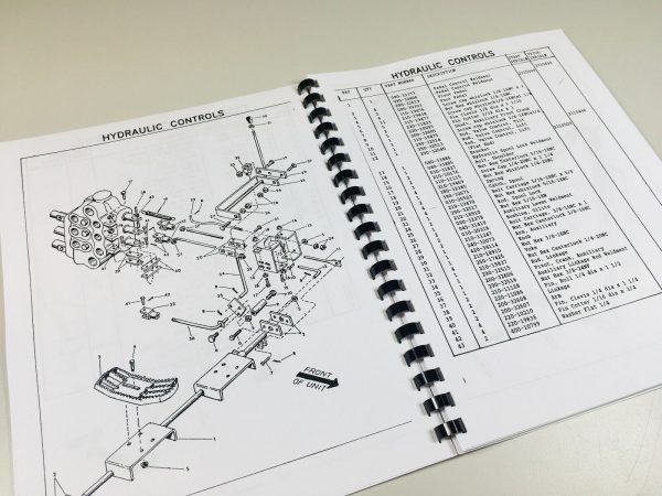 Mustang 930A Skidsteer Loader Parts Manual Catalog Exploded Views Numbers - Image 7