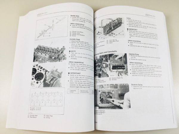 Kubota L3750 L4150 Dt Tractor Service Repair Manual Parts Catalog Shop Set - Image 6