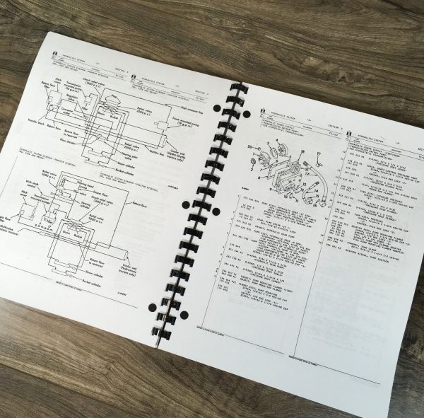International 3514 Gas Loader Tractor Parts Operators 3 Manual Set Book Ih C-153 - Image 7