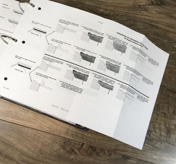 Case 780D Construction King Backhoe Loader Service Manual Parts Catalog Set - Image 7