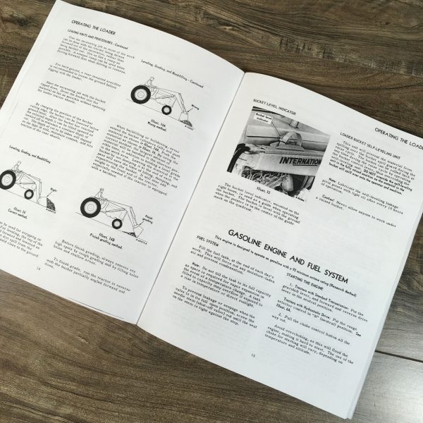 International 3514 Gas Loader Tractor Parts Operators 3 Manual Set Book Ih C-153 - Image 9