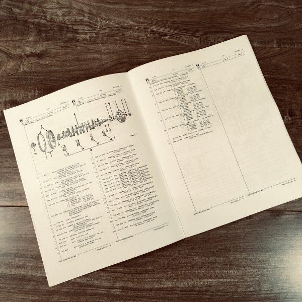 International 706 2706 Tractors Engine Only Service Parts C-291 6 Cyl Manual Set - Image 7