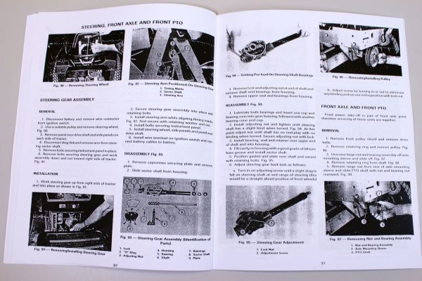 Massey Ferguson 1655 1855 Garden Lawn Mower Tractor Service Manual Repair Shop - Image 5