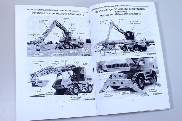 Ji Case 1085C Cruz-Air Excavator Owners Operators Manual Book Maintenance - Image 5