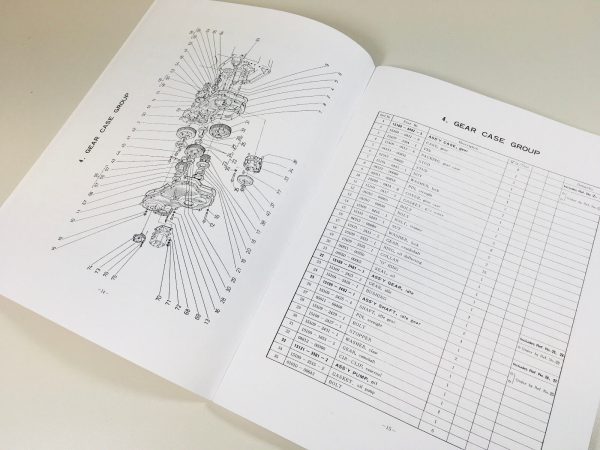 Kubota L260P Tractor Parts Assembly Manual Catalog Exploded Views Numbers - Image 5