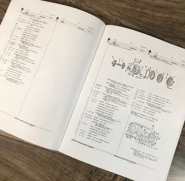 International C153 Gas Engine Service Parts Manual Set For 3514 2444 Tractors Ih - Image 12