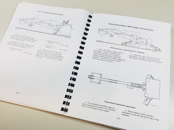International 2500 Series A B Gas Backhoe Loader Tractor Service Manual Repair - Image 12