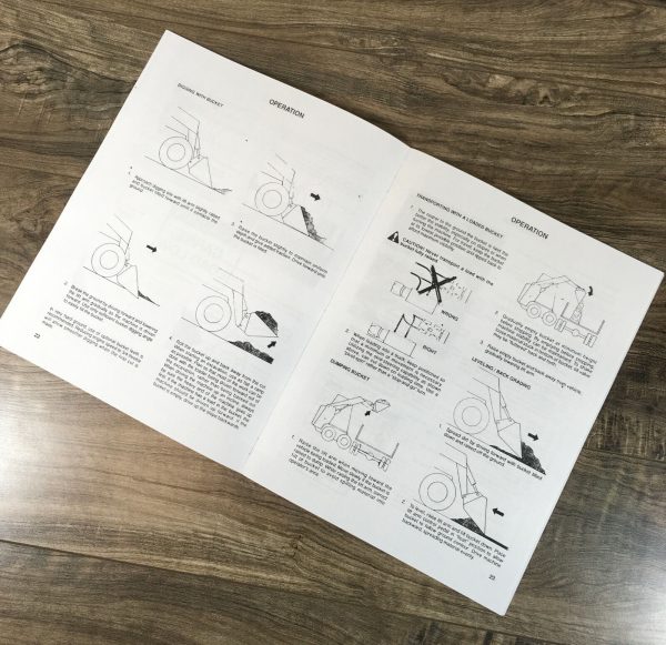 Mustang 910 Skidteer Loader Service Parts Operators Manual Set Repair Workshop - Image 11