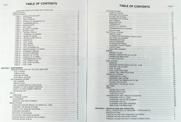 International 515 Pay Loader Service Parts Manual Set Repair Shop Book Catalog - Image 3