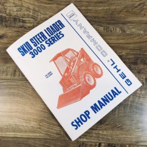 Gehl 3000 Series HL3000 HL3200 Skidsteer Loader Service Manual Repair Shop