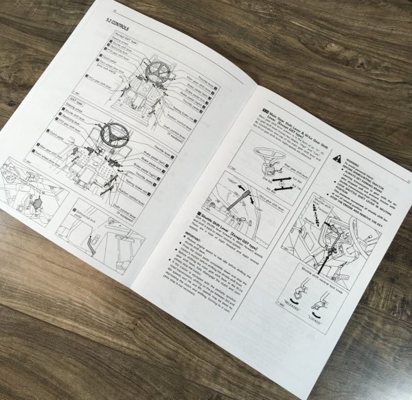 Kubota L2550GST L2850GST Tractor Operators Manual Owners Book Maintenance - Image 4