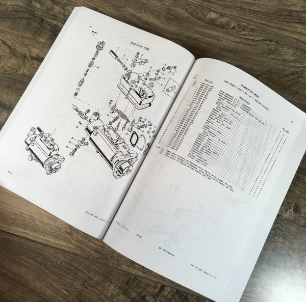 Massey Ferguson 180 Tractor Parts Operators Manual Set Owners Catalog Book MF - Image 10