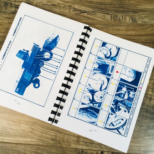 Ford 620 Self-Propelled Combine Operators Manual Set Owners Book Maintenance - Image 10