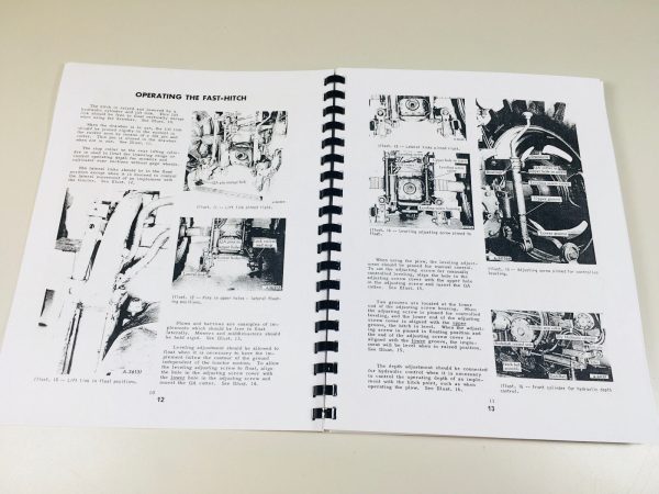 International 350 Tractor Gas Engine Chassis Service Parts Repair Manual Set - Image 7