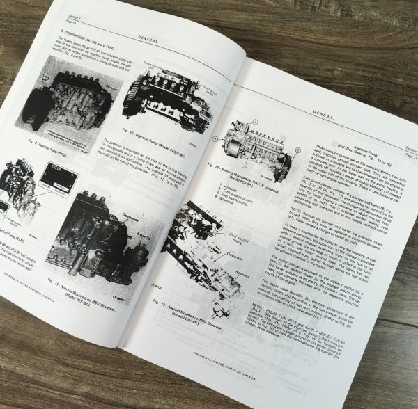 International H-100C Pay Loader Service 2 Manual Set Repair Shop H100C Payloader - Image 7