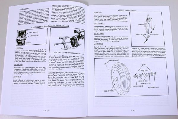 Service Manual For Allis Chalmers Ca Tractor Shop Overhaul Workshop Book Ac - Image 3