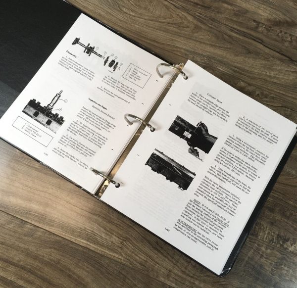 International 1480 Combine Service Parts Operators Manual Set Repair Shop DT466B - Image 11