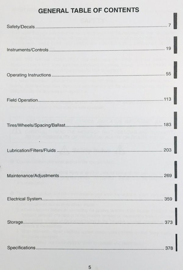 Case Ih 2144 2166 Axial Flow Combine Operators Owners Manual International - Image 4