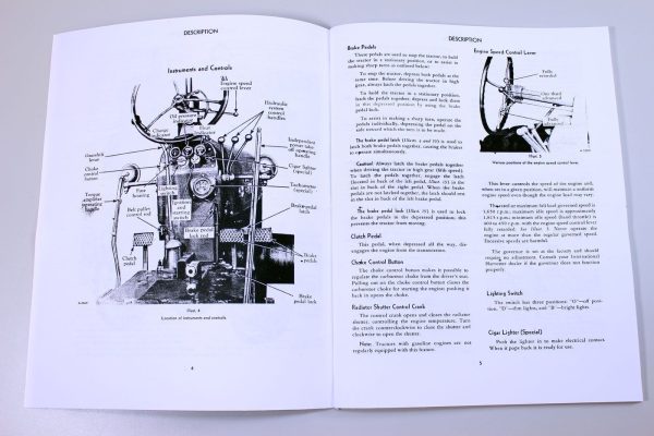 Farmall 300 Tractor Operators Owners Manual International Mccormick Instructions - Image 4