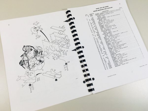 Case 1830 Uni Loader Skid Steer Service Parts Operators Manual Factory Shop Set - Image 12