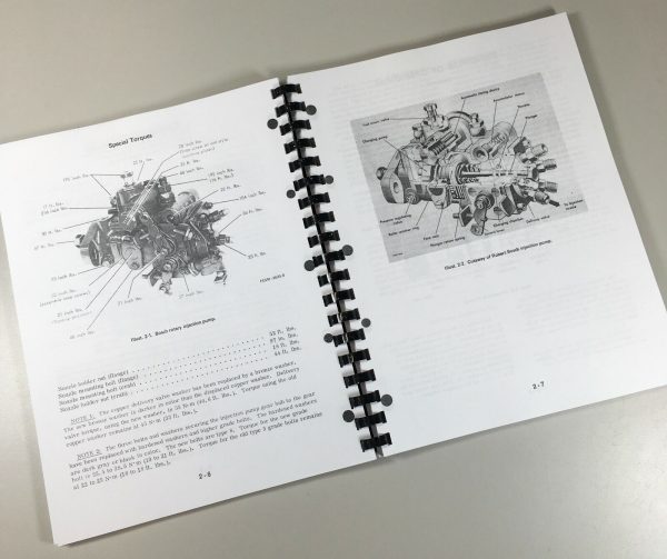 International 454 Diesel Tractor Service Parts Manual Set Repair Shop Catalog - Image 10