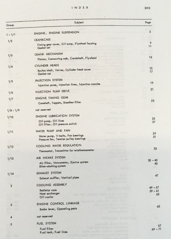 Massey Ferguson 600C Crawler Loader Parts Manual Catalog Book Assembly Schematic - Image 2