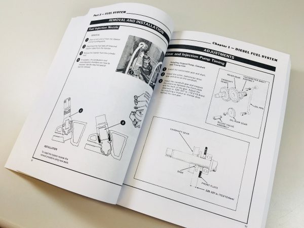 Ford 1100 Tractor Service Operators Parts Manual Set Repair Shop Book Repair - Image 4