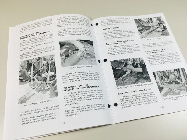 Massey Ferguson Mf 1150 Tractor Operators Owners Manual Maintenance Adjustments - Image 6