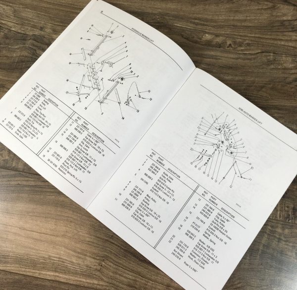 White 3407 Plant/Aire Planter Parts Manual Catalog Book Assembly Schematics - Image 4