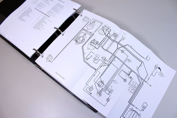 Case 1150D 1155D Crawler Dozer Loader Service Manual Parts Catalog Shop Book - Image 8