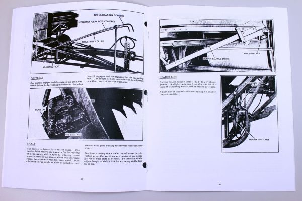 Allis Chalmers 72 All-Crop Harvester Owners Operators Manual Book Maintenance - Image 6