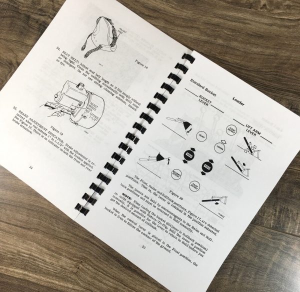 Case W14 Wheel Loader Operators Manual Owners Maintenance S/N Prior to 9119395 - Image 5