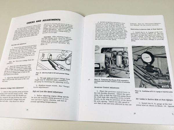 International D236 D282 Diesel Engine Fuel System Service Manual Shop Repair - Image 5