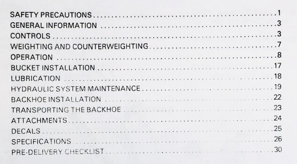 Ford 340B 445A 540B 765 Backhoe Tractor Operators Manual Owners Book Set - Image 2