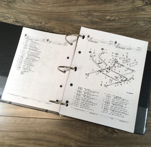 International 1460 Combine Service Parts Operators Manual Set Repair Shop IH - Image 7