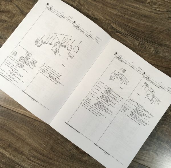 International 3514 Gas Loader Tractor Parts Operators 3 Manual Set Book Ih C-153 - Image 11