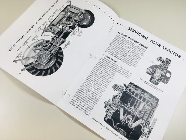 Ferguson To-30 Tractor Owners Operators Manual Book 1951 1952 1953 1954 Massey - Image 4
