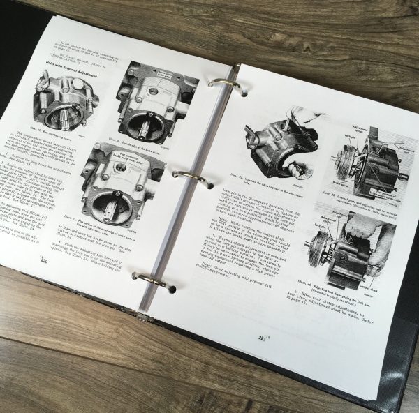 Farmall International 504 Gas Tractor Service Parts Operators 4 Manual Set C-153 - Image 11