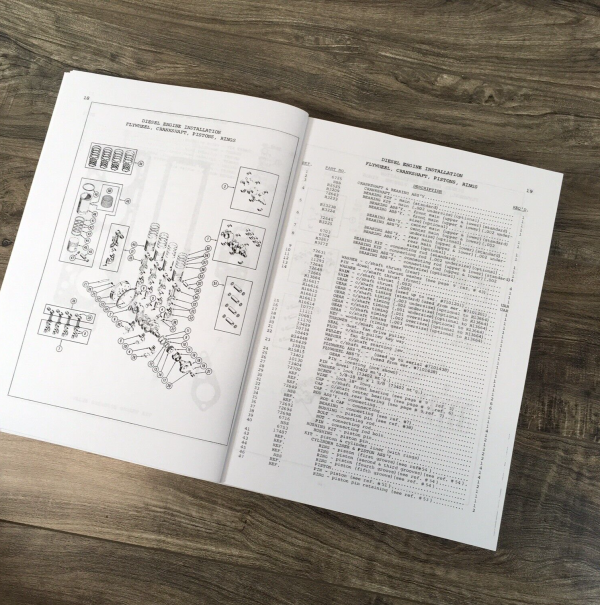 Case 1000 Terratrac Crawler Tractor Service Manual Parts Catalog Repair Shop Set - Image 5