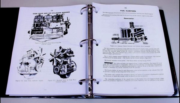 Case W8B W9B W10B Wheel Pay Loader Service Technical Manual Repair Shop Binder - Image 7