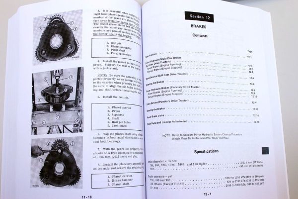 International 786 886 986 1086 1486 1586 Hydro 186 Tractor Service Repair Manual - Image 6