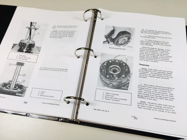 International Farmall 1256 Diesel Tractor Service Repair Manual Parts Catalog - Image 9