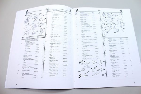 Kohler K91 4Hp Engine Generator Parts Catalog Manual Exploded Views - Image 2