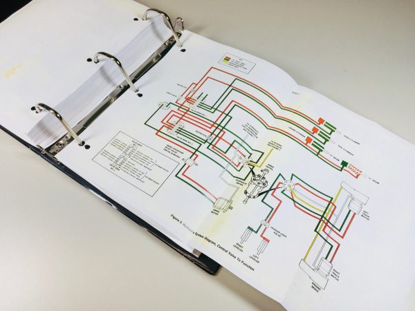 Case 880B Crawler Excavator Service Technical Manual Repair Shop In Binder Hoe - Image 7