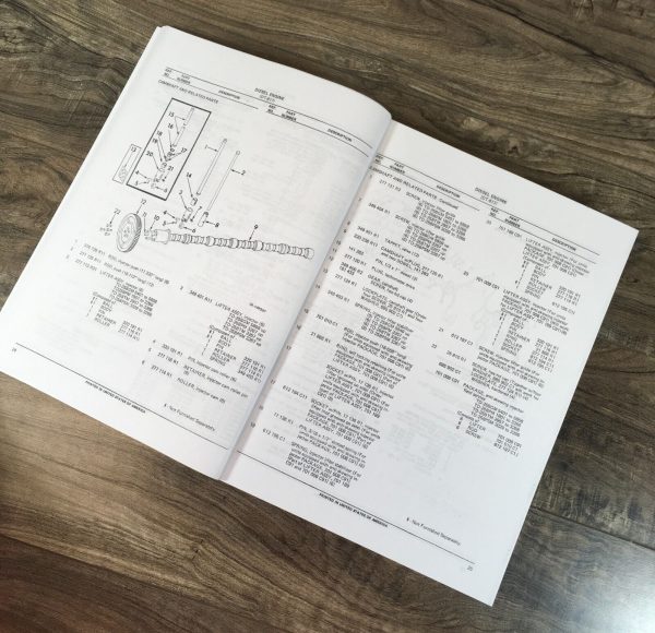 International TD-25B Crawler Service Parts Manual Set Repair Catalog DT-817B - Image 9