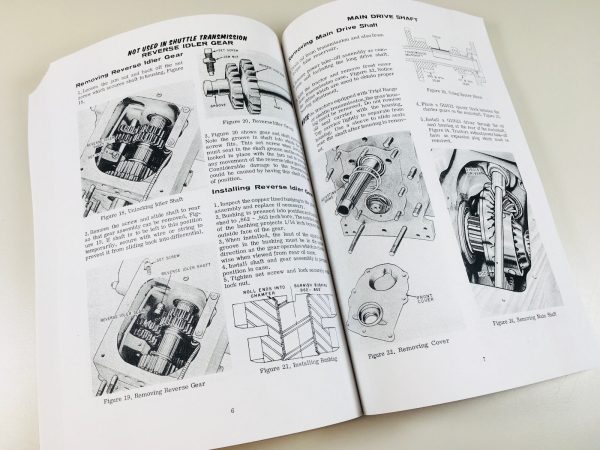 Case 530 Draft-O-Matic Tractor Service Repair Manual Technical Shop Book Repair - Image 12