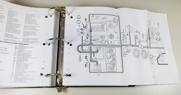 Lot Case W20B Wheel Loader Service Parts Manuals Catalog Repair Shop Binder - Image 6